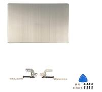 Feta di copertura posteriore LCD in metallo con custodia per alloggiamento cardini compatibile con S510U A510 A510U X510 F510U S510 F510 S5100 per parti di sostituzione della riparazione(Gold AH)