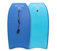 Fetch 50 Bodyboard da 106 cm per adulti e ragazzi, body board ad alte prestazioni con cordino, ponte reticolato e guinzaglio a spirale di qualità, da principiante a intermedio, blu