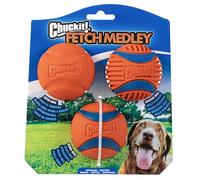 Fetch Medley Gen3 | Palline per cani | 3 pezzi | Ø 6 cm | Galleggianti