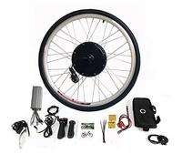 Fetcoi Kit di conversione per bicicletta elettrica posteriore da 28 pollici, per ruota posteriore con raggi e cerchio in alluminio