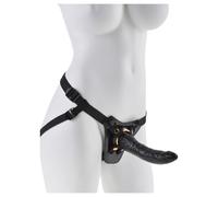 Strap on fetish fantasy gold designer strap on