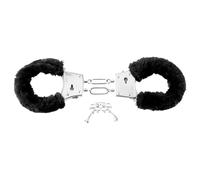 Fetish Fantasy - manette in peluche (nere)