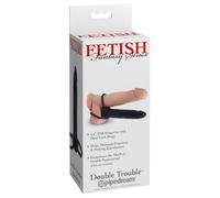 Fetish Fantasy Series Consolador Doble Con Correa Para Problemas - 140 Gr