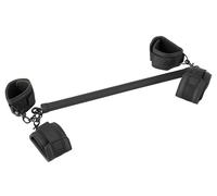 Fetish Collection Set per Bondage in ecopelle – Barra di costrizione nera – 6 pezzi