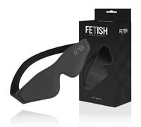 Fetish submissive antifaz cuero vegano