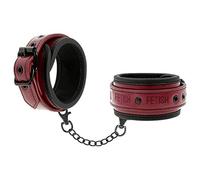 FETISH SUBMISSIVE DARK ROOM™ - MANETTE VEGAN IN PELLE CON FODERA IN NEOPRENE