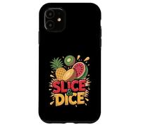 Fetta Dadi Ananas Kiwi Anguria Divertimento Custodia per iPhone 11