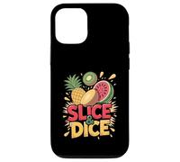Fetta Dadi Ananas Kiwi Anguria Divertimento Custodia per iPhone 12/12 Pro