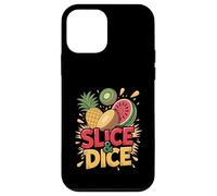 Fetta Dadi Ananas Kiwi Anguria Divertimento Custodia per iPhone 12 mini