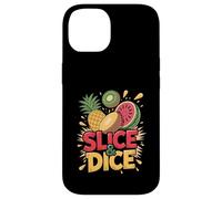 Fetta Dadi Ananas Kiwi Anguria Divertimento Custodia per iPhone 14