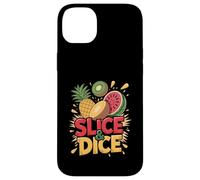 Fetta Dadi Ananas Kiwi Anguria Divertimento Custodia per iPhone 14 Plus