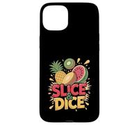 Fetta Dadi Ananas Kiwi Anguria Divertimento Custodia per iPhone 15 Plus