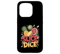 Fetta Dadi Ananas Kiwi Anguria Divertimento Custodia per iPhone 15 Pro
