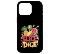 Fetta Dadi Ananas Kiwi Anguria Divertimento Custodia per iPhone 16 Pro