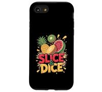 Fetta Dadi Ananas Kiwi Anguria Divertimento Custodia per iPhone SE (2020) / 7 / 8