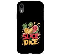 Fetta Dadi Ananas Kiwi Anguria Divertimento Custodia per iPhone XR