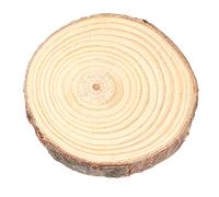 Fetta di Legno Pezzo di Legno Rotondo 5-12cm Cerchi di Legno Non Finiti con Corteccia, Dischi di Legno per Artigianato Fai-da-te, Ornamenti, Decorazioni(11~12cm)