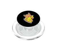 Fetta di pizza che abbraccia il gatto PopSockets PopGrip per MagSafe