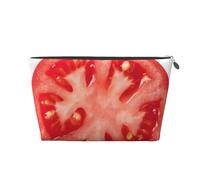 Fetta Di Pomodoro, Borsa da toilette Borsa per trucco Borsa per cosmetici Borsa da toilette da viaggio portatile