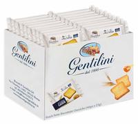 Fette Biscottate Classiche Croccanti e Profumate per gentilini, Scatola con 40 Monoporzioni da 24g