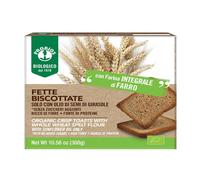 Fette Biscottate con Farina di Farro Integrale, 300 grammi