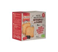 Fior Di Loto - 0036331 - Fette biscottate integrali al farro - 300 gr - Fior di Loto - conf. 36 pezzi - 96836 - Conf. da 12 Pz. - 0036331