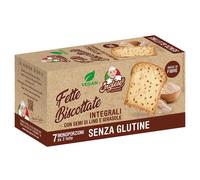 Fette Biscottate Integrali con Semi di Lino e Girasole - Inglese 200 g