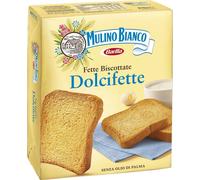 FETTE BISCOTTATE MULINO BIANCO DOLCIFETTE PER COLAZIONE 315 g X 10 Confezioni