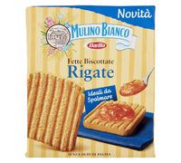 Fette Biscottate Mulino Bianco Le Rigate 315 g X5 Confezioni