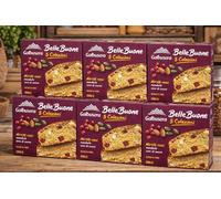 Fette Biscottate Spesse Integrali per Colazione con Mirtilli Rossi Mandorle e Semi di Zucca Ricche di Fibre Confezioni Monoporzione Colazione Croccante e Nutriente (8 confezioni da 200 g)