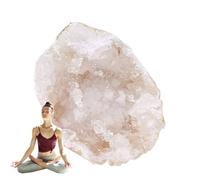 Fette di agata, pietra di agata bianca, Piccole fette di agata naturale per la produzione di gioielli, piccole corna di abbondanza in naturale, agata cava, ornamenti per la fabbricazione di br