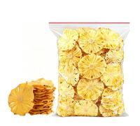 Fette Di Ananas Disidratate 250g - Snack Tropicale Senza Zuccheri Aggiunti Per Cocktail, Tè E Dolci