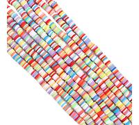 Fette di Perline di Argilla polimerica Rotonde Piatte di Colore Bianco e Nero per Braccialetti per Ragazze Che Fanno Accessori per collane Fai da Te Convenient Handled