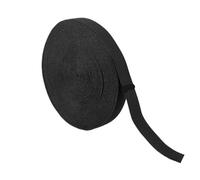 Fettuccia Elastica Fascia elastica da 1,5 cm a 15 cm for cucire, fascia in tessuto bianco e nero for cucire(Black 2cm x 15m)