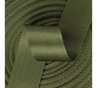 Fettuccia in cotone, Cinghia in nylon da 25 mm, 5 iarde, multicolore(Army Green)