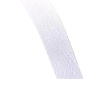Fettuccia in cotone, cinghie in fettuccia, Cotton Webbing Strap 5 yards Multicolor Multiple Sizes(Plain white000,30MM)