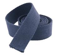 Fettuccia in cotone, cinghie in fettuccia, Cotton Webbing Strap Multicolor 20mm x 5 meters(Dark blue)