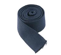 Fettuccia in cotone per cinghie di borse, nastro di tela per cinghie di borse, nastro per cucire bagagli carico reggiatura, 9,1 m/rotolo, blu navy, 25 mm