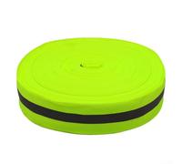 Fettuccia in poliestere per marcatura di confine Beach Volley con striscia riflettente (verde)