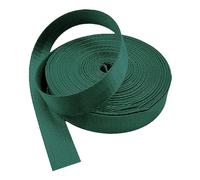 Fettuccia in polipropilene, cinghia in nylon da 1,5 pollici di larghezza mm spessore multicolore 5-50 iarde for guinzaglio for animali carico for zaino(Dark Green,20 yard)