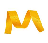 Fettuccia in polipropilene, cinghia in nylon da 1 pollice di larghezza, multicolor, dimensioni multiple for guinzaglio for animali carico(Yellow,20 yard)