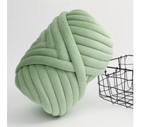XILENY Fettuccia per Borse a Uncinetto, Filato Gigante 500g Filato di Lana Morbida Chunky Yarn Tubolare, Gomitolo di Filato Chunky Yarn per Borse, Coperte, Nidi di Animali Domestici