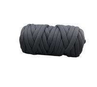 Fettuccia per Borse a Uncinetto Mano 1000g Super Chunky Knit Coperte Coperta Filato Vegan Braid Torbido Soft Blanket Braccio Maglieria tappeto tappeti Throw(Dark grey)