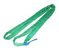 Fettuccia per paranco per sollevamento morbido con imbracatura rotonda Accessorio per cinturino senza fine 2T per il trasporto Materiale PES premium Verde 60 mm di larghezza (campionato del mondo)