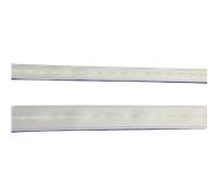 Fettuccia per tenda a pacchetto da cucire o termoadesiva al metro - TIPO: Termoadesiva mm18 FET 015-TA