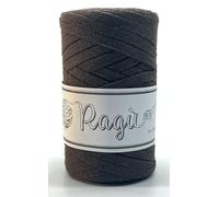 Fettuccia Ragù 8mm | Cotone Riciclato Made in Italy | Ideale per Borse Uncinetto e Accessori Fai-da-te | Cucirini Tre Stelle (071)