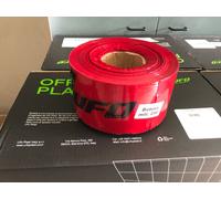 FETTUCCIA SEGNAPISTA GARA ROSSA UFO ROTOLO 250 MT CIRCA ALTEZZA 10 CM ENDURO MOT