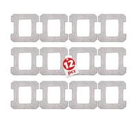 Fettwal 12 Pezzi per Ecovacs Winbot W1 Pro/W1/W2 Omni/W2 Sostituzione del Mocio di Kit, Panni Di Ricambio in Microfibra per Robot Lavavetri per Accessori Ecovacs Winbot, per La Pulizia Delle Finestre
