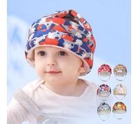 Fettwal Caschetto Primi Passi, Primi Passi Per Bambini, Casco Per Bambini, Adatto a bambini da 0.5 a 3 anni, Casco Bambina Bambino Ragazzino (Orso Blu)