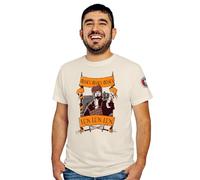 Feudalesimo e Libertà Branca Branca Branca Leon Leon Leon- L'Armata Brancaleone - T-Shirt Uomo - Cinema Italiano - Maglietta a Manica Corta 100% Cotone Organico - L